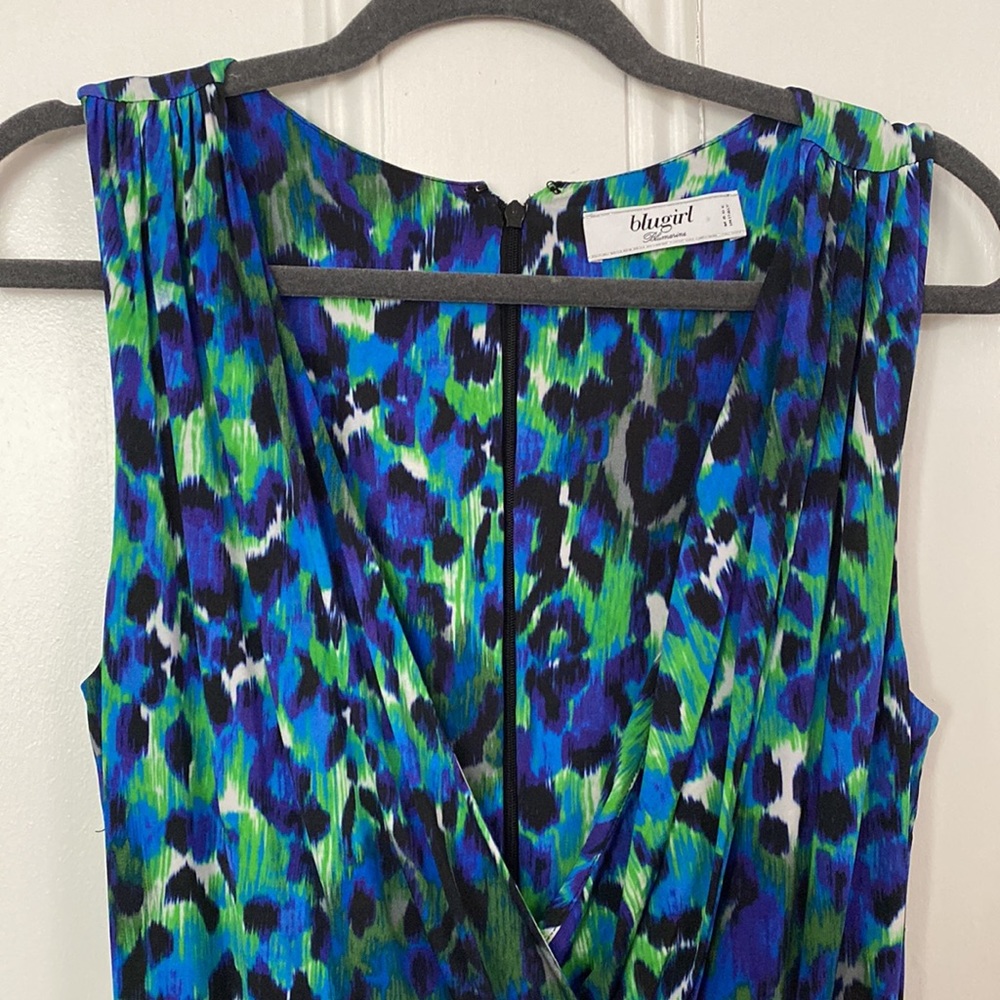 Blumarine Animal print dress size 10 - Picture 4 of 9